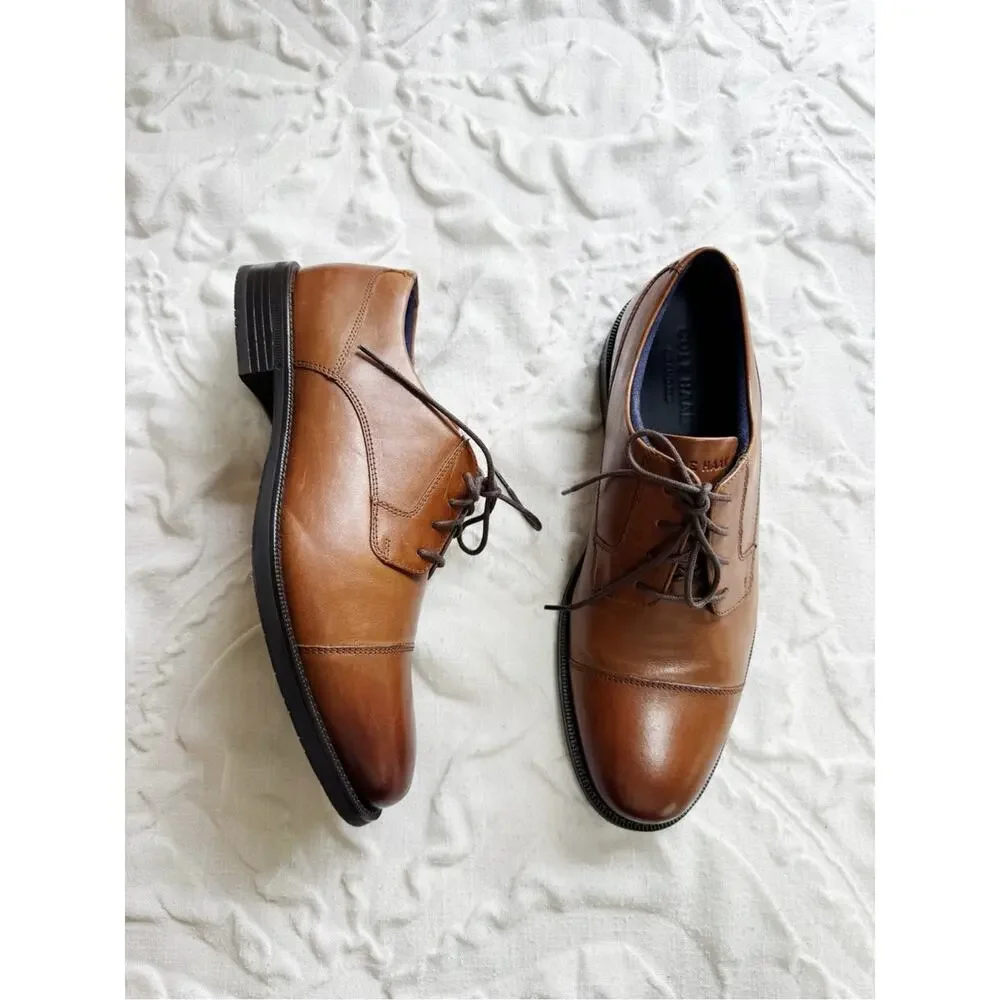 Cole Haan Men's Bedford Cap Toe Oxford Dress Shoe Size 10M